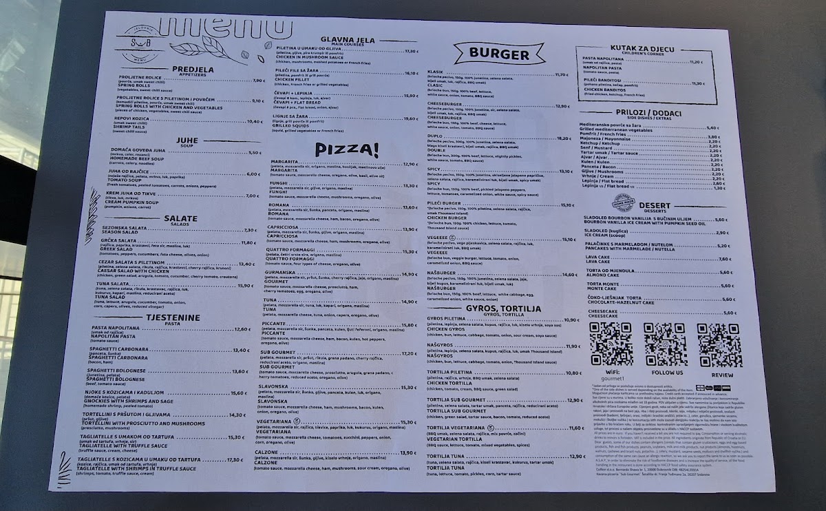 Menu - Sub Gourmet photo 4