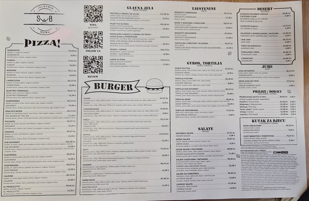 Menu - Sub Gourmet photo 6