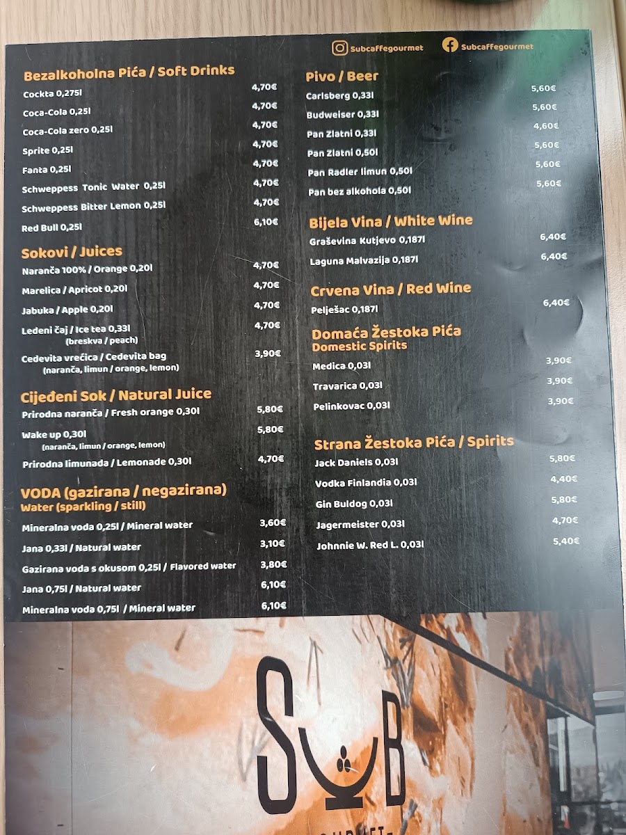 Menu - Sub Gourmet photo 7